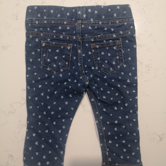 💛Oshkosh hearts denim legging - Picture 3 of 4